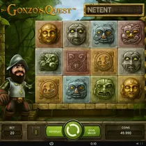 WinBay - Gonzo's Quest Slot Game - NetEnt Pokie